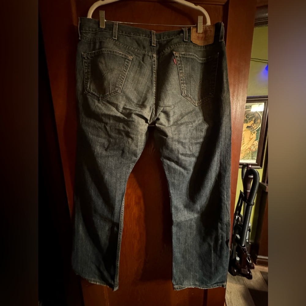 Levi’s 514 strait leg denim jeans waist sz 38
